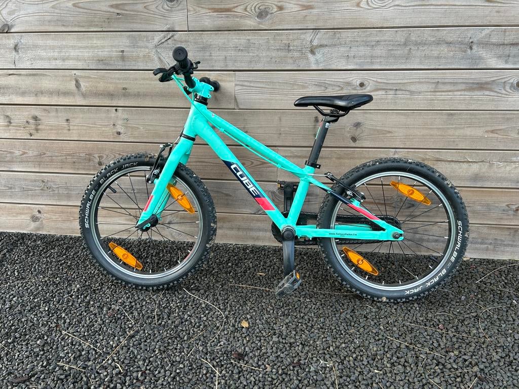 Kinderfiets Cube acid SL 16”, Fietsen en Brommers, Fietsen | Kinderfietsjes, Ophalen, Gebruikt, 16 tot 20 inch, Zijwieltjes