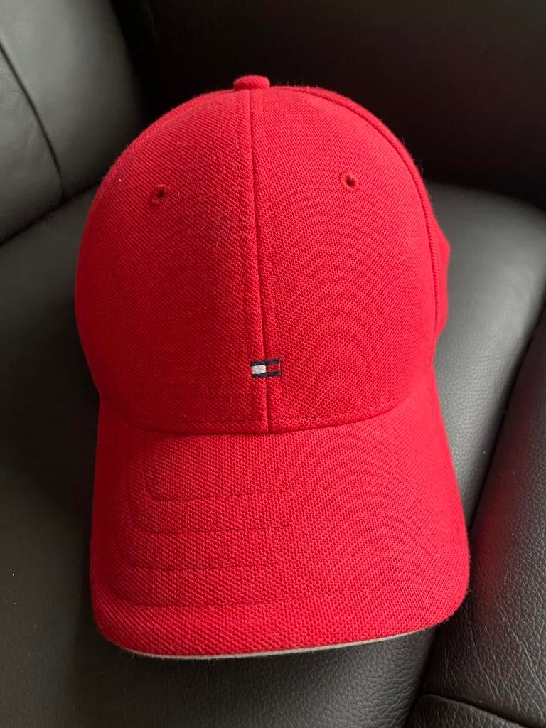 Pet Tommy Hilfiger red, Vêtements | Hommes, Chapeaux & Casquettes, Enlèvement ou Envoi, Comme neuf, Casquette