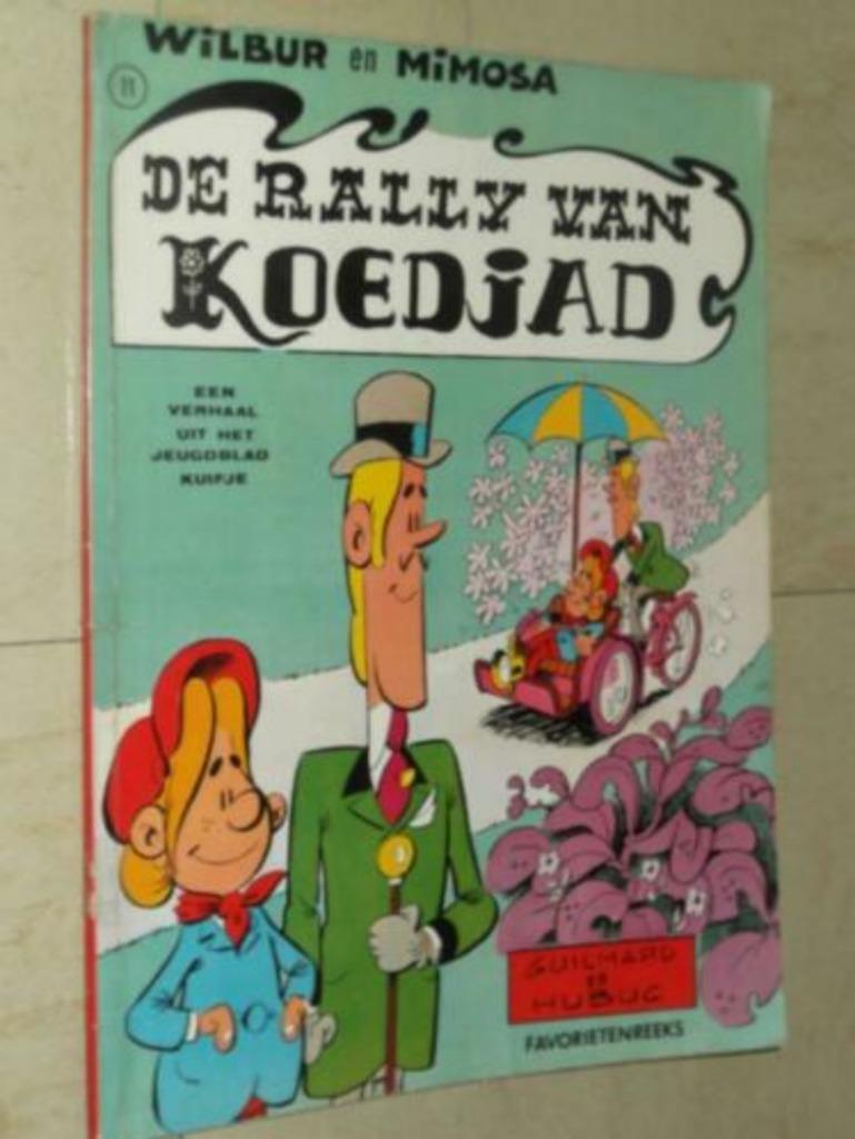 Wilbur en Mimosa - De rally van Koedjad, Enlèvement ou Envoi