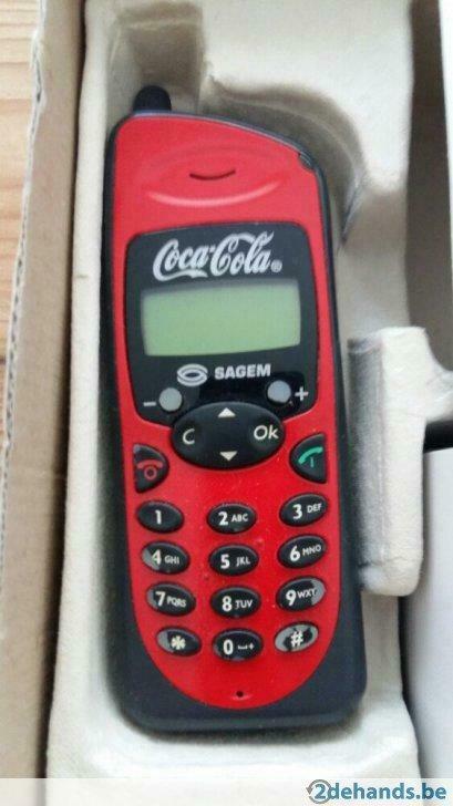 Gsm Coca Cola  Sagem, Collections, Enlèvement ou Envoi, Utilisé