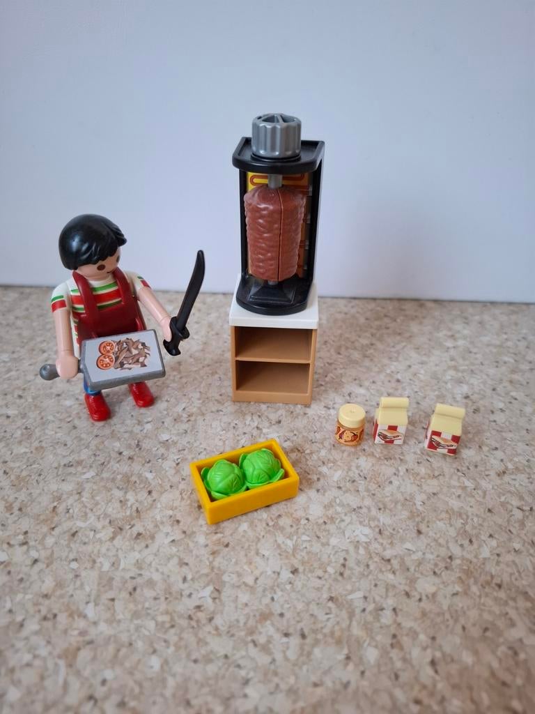 Playmobil 9088 Vendeur de kebab, Enlèvement, Comme neuf