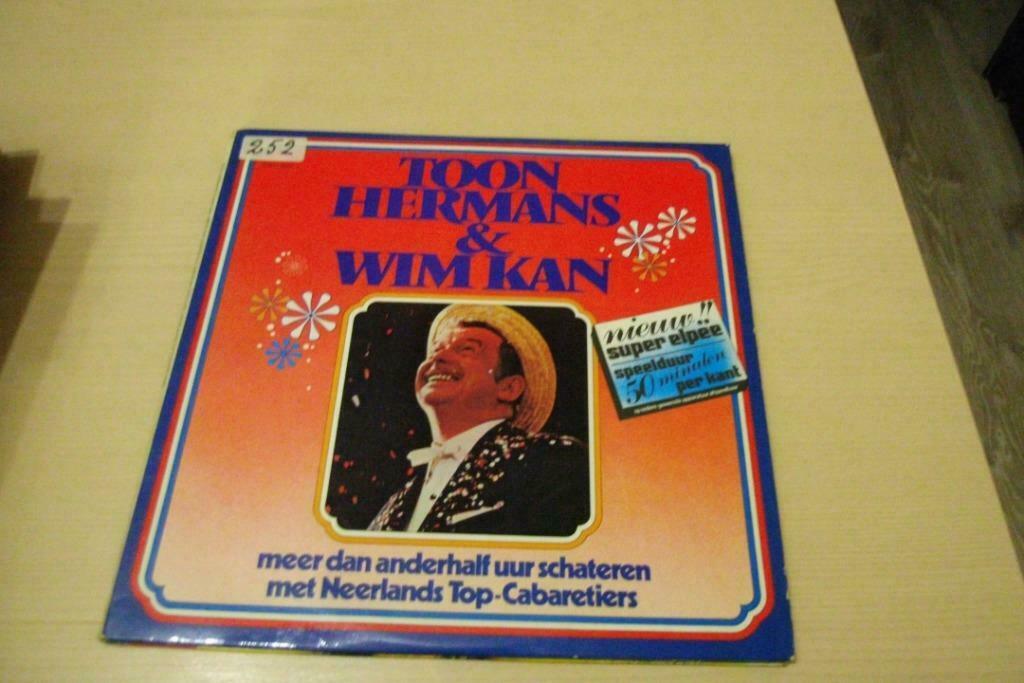 toon hermans & wim kan   lp, Cd's en Dvd's, Vinyl | Nederlandstalig, Ophalen of Verzenden, 12 inch