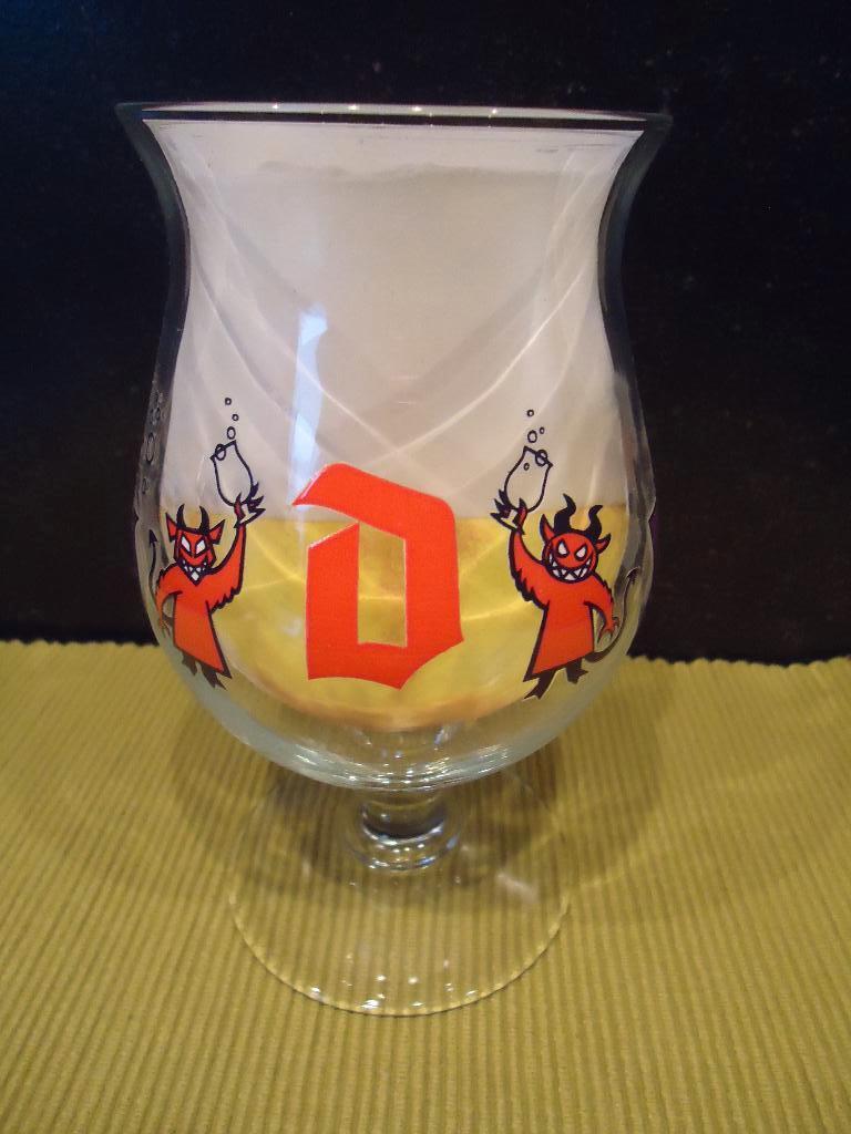 Duvel-Moortgat : Winking Lizard 2025 duvelglas USA, Verzamelen, Biermerken, Ophalen of Verzenden, Nieuw, Glas of Glazen, Duvel