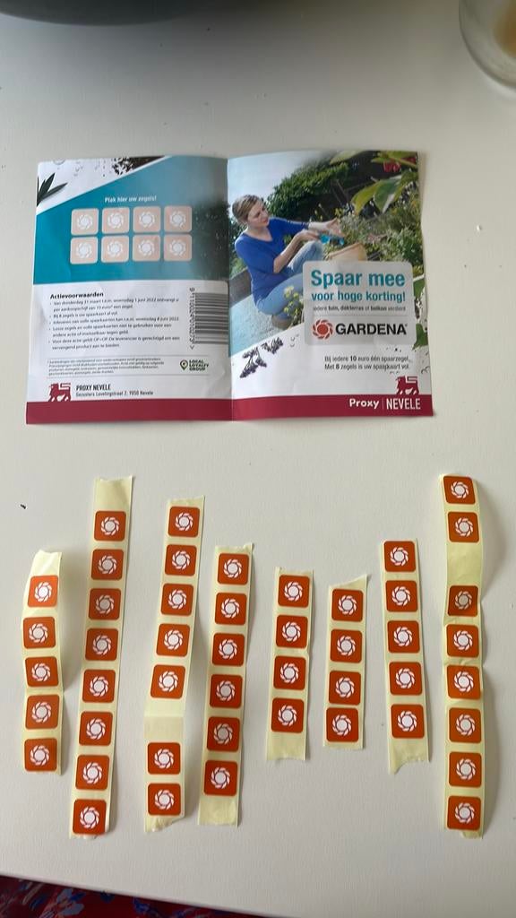 59 Zegels Delhaize Gardena, Enlèvement ou Envoi