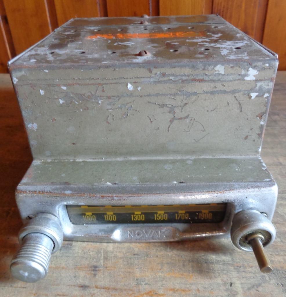 autoradio Novak 506-55 (1955-1956), Enlèvement ou Envoi