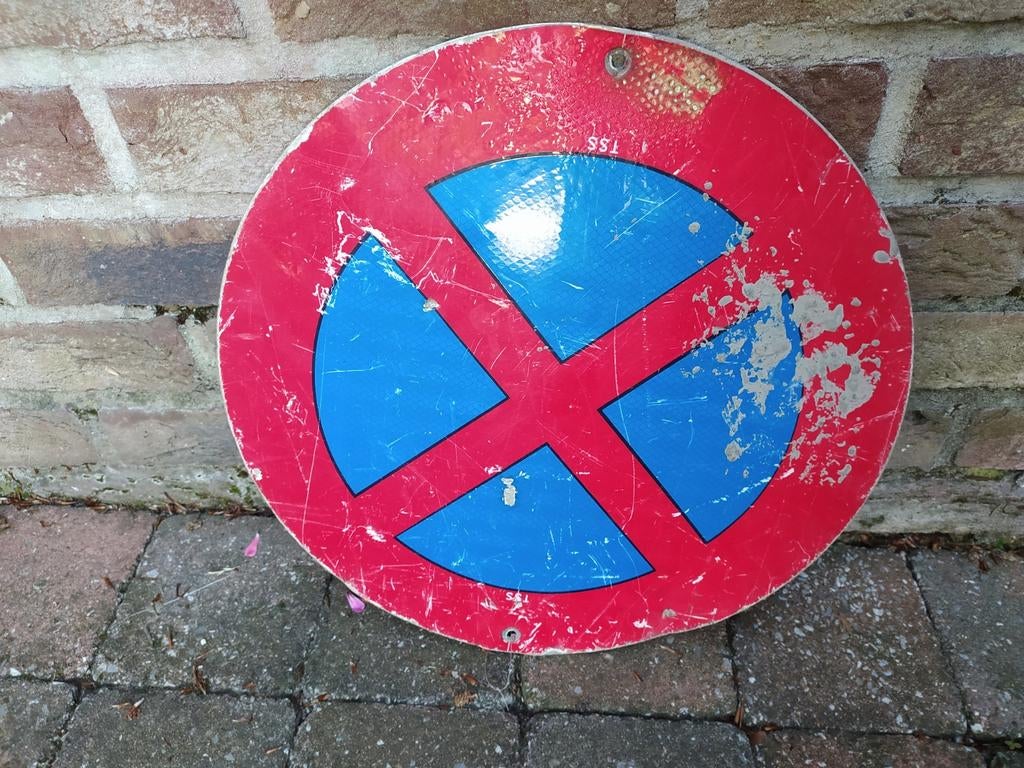 Panneau interdiction stationnement, Enlèvement ou Envoi, Comme neuf
