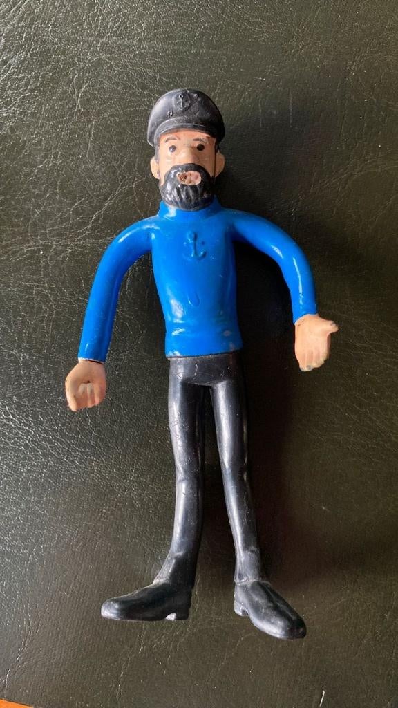 Brabo Bendy's Kapitein Haddock - 1979, Collections, Enlèvement ou Envoi, Tintin, Utilisé, Statue ou Figurine