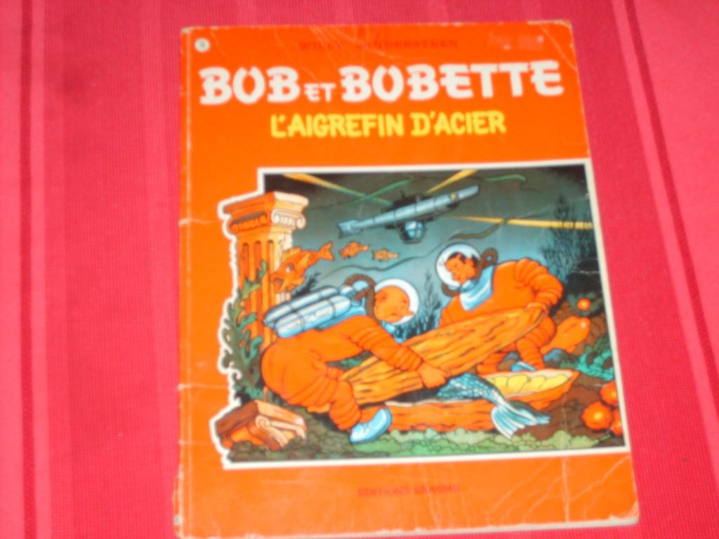 Bd Bob et Bobette l'aigrefin d'acier 76, Eén stripboek, Ophalen of Verzenden, Zo goed als nieuw