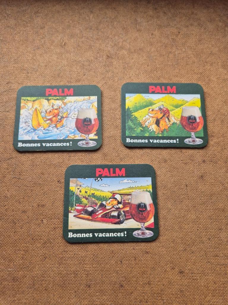 Sous bock Palm (modèle 4), Collections, Marques de bière, Enlèvement ou Envoi, Utilisé, Sous-bock, Palm