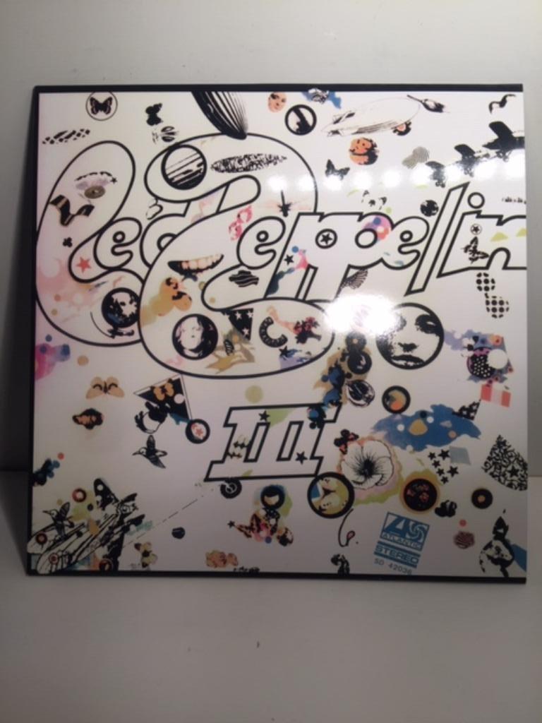 LP - Led Zeppelin - Led Zeppelin III (Vinyle orange marbré), CD & DVD, Vinyles | Rock, Comme neuf, Alternatif, 12 pouces, Enlèvement ou Envoi