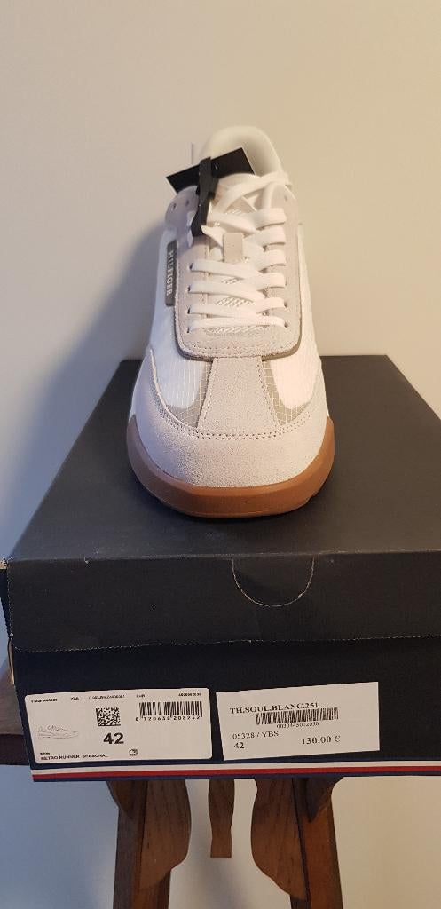 Baskets TOMMY  HILFIGER  T 42, Vêtements | Hommes, Chaussures, Neuf, Enlèvement ou Envoi, Tommy Hilfiger, Blanc