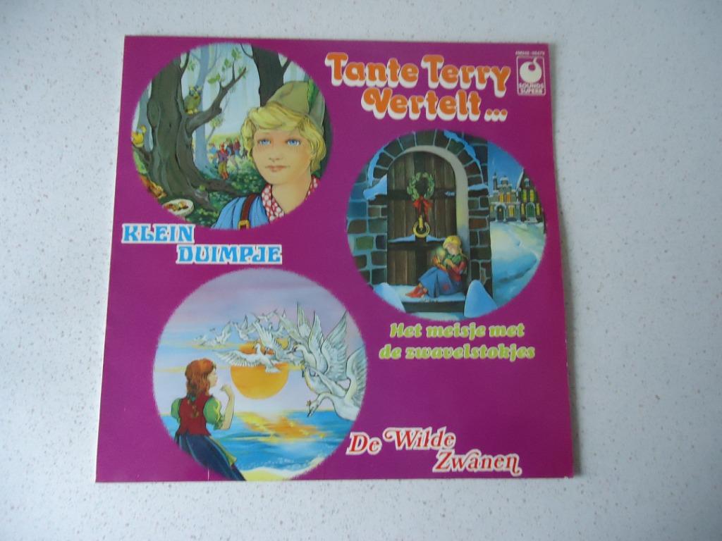 Vintage Sprookjes LP "Tante Terry " anno 1977., Enlèvement ou Envoi, Comme neuf, Fable ou Conte (de fées)