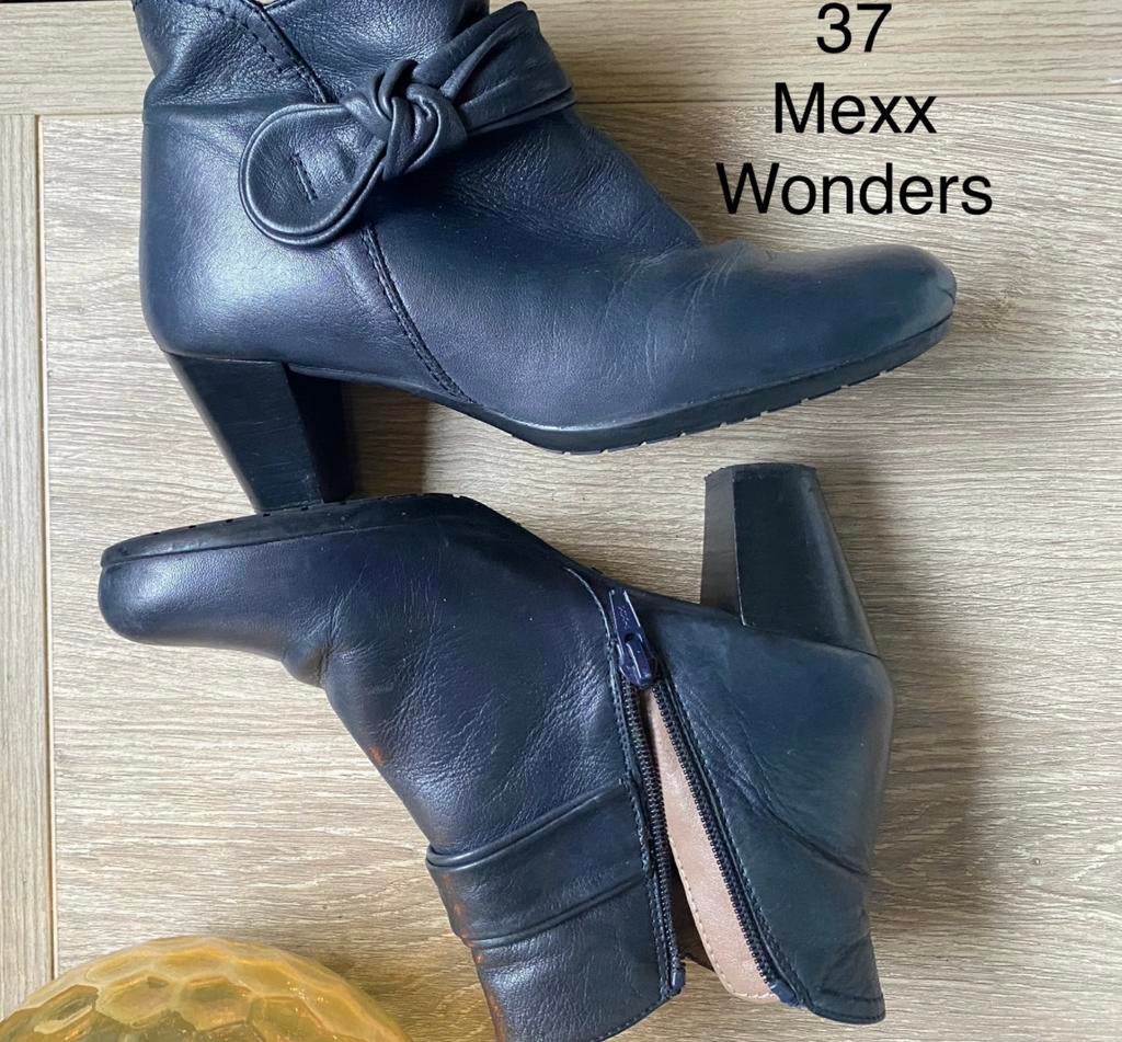 🔥 Mexx Wonders Winterbotjes, Kleding | Dames, Schoenen, Mexx, Blauw, Lage of Enkellaarzen, Ophalen of Verzenden