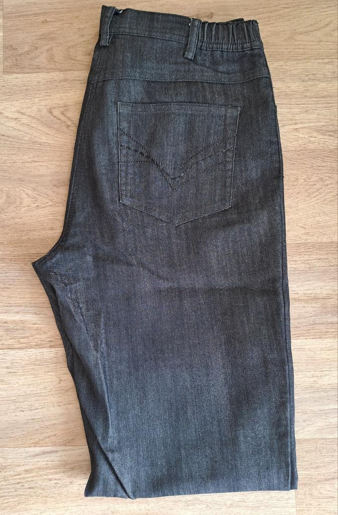 Damart Jeans broek dames donker grijs spijkerbroek 42  *, Ophalen of Verzenden, Zo goed als nieuw, Grijs