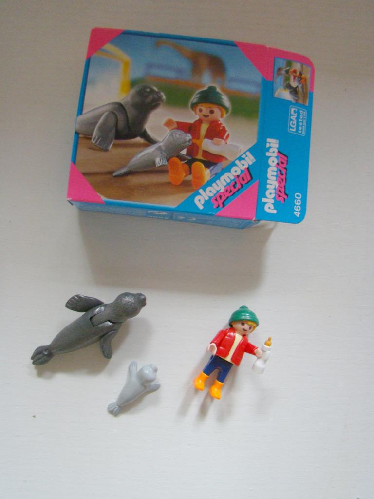 playmobil special 4660 = jongen met 2 zeeleeuwen, Ophalen of Verzenden, Zo goed als nieuw