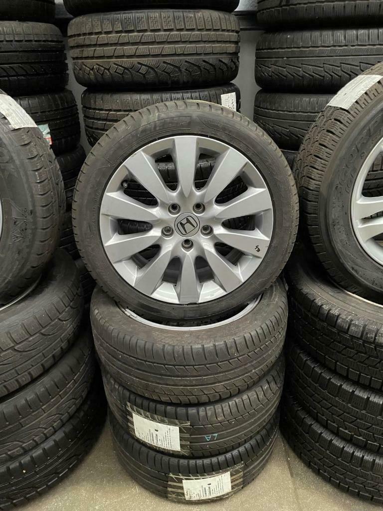 Liquidation Kit alu 5x114 Honda d origine neuf et état neuf, Autos : Pièces & Accessoires, Enlèvement ou Envoi, Pneu(s)