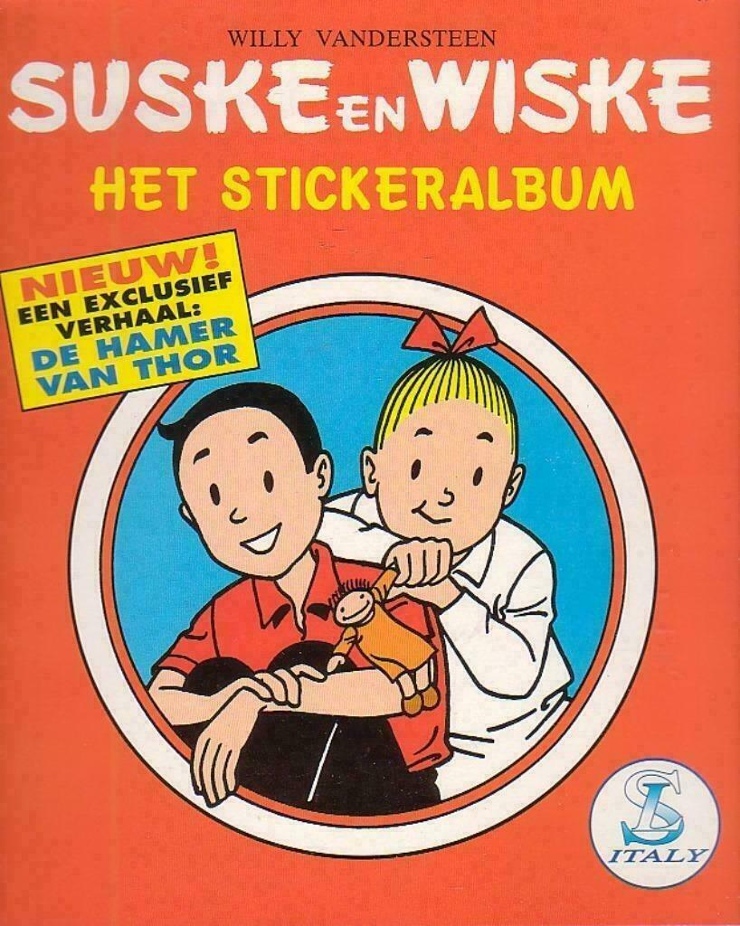 Suske & Wiske / Stickeralbum / De hamer van Thor, Boeken, Eén stripboek, Verzenden, Nieuw