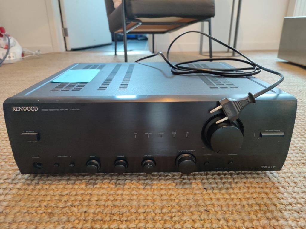 Kenwood KAF-1010 versterker, Autres marques, Moins de 60 watts, Enlèvement, Stéréo