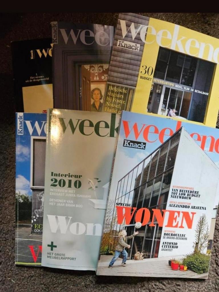 Knack wonen + Elle stijlvol wonen+ feng shui, Ophalen of Verzenden