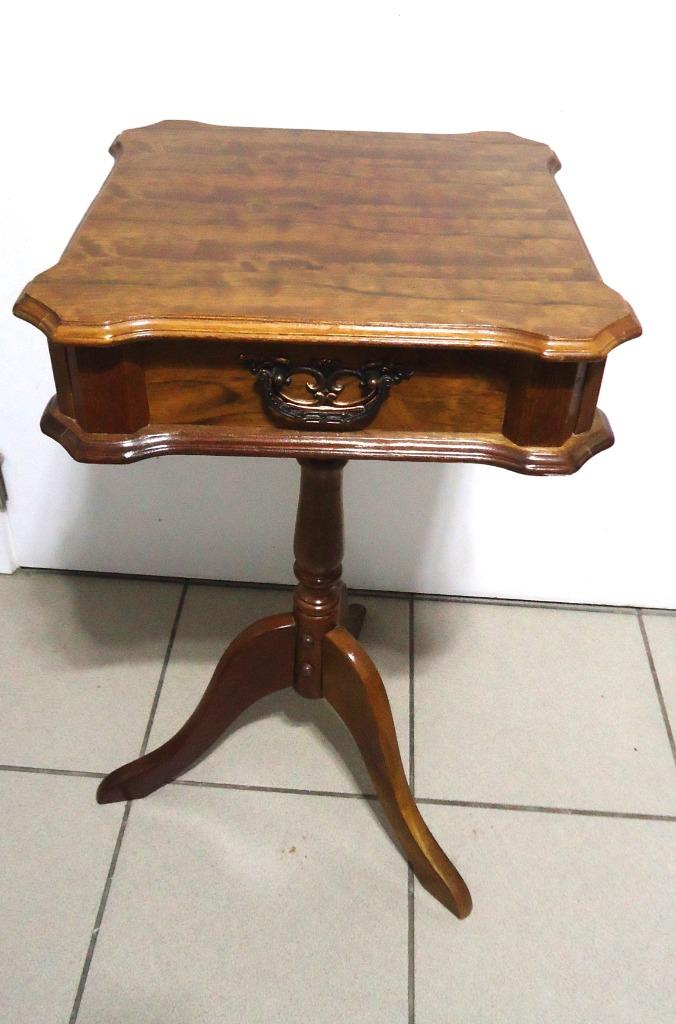 Bijzet tafel schrijf Naai plant Lade massief Antiek😍💑🎁👌, Ophalen of Verzenden