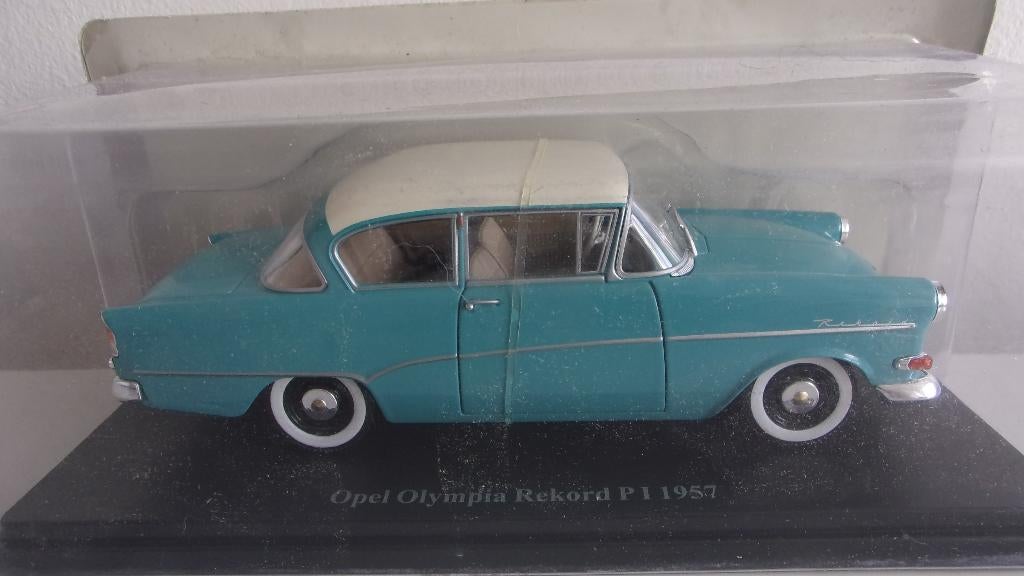 OPEL REKORD OLYMPIA P1 57.1/24 HACHETTE NEUVE.BLISTER ORIG., Ophalen of Verzenden, Nieuw, Auto, Overige merken