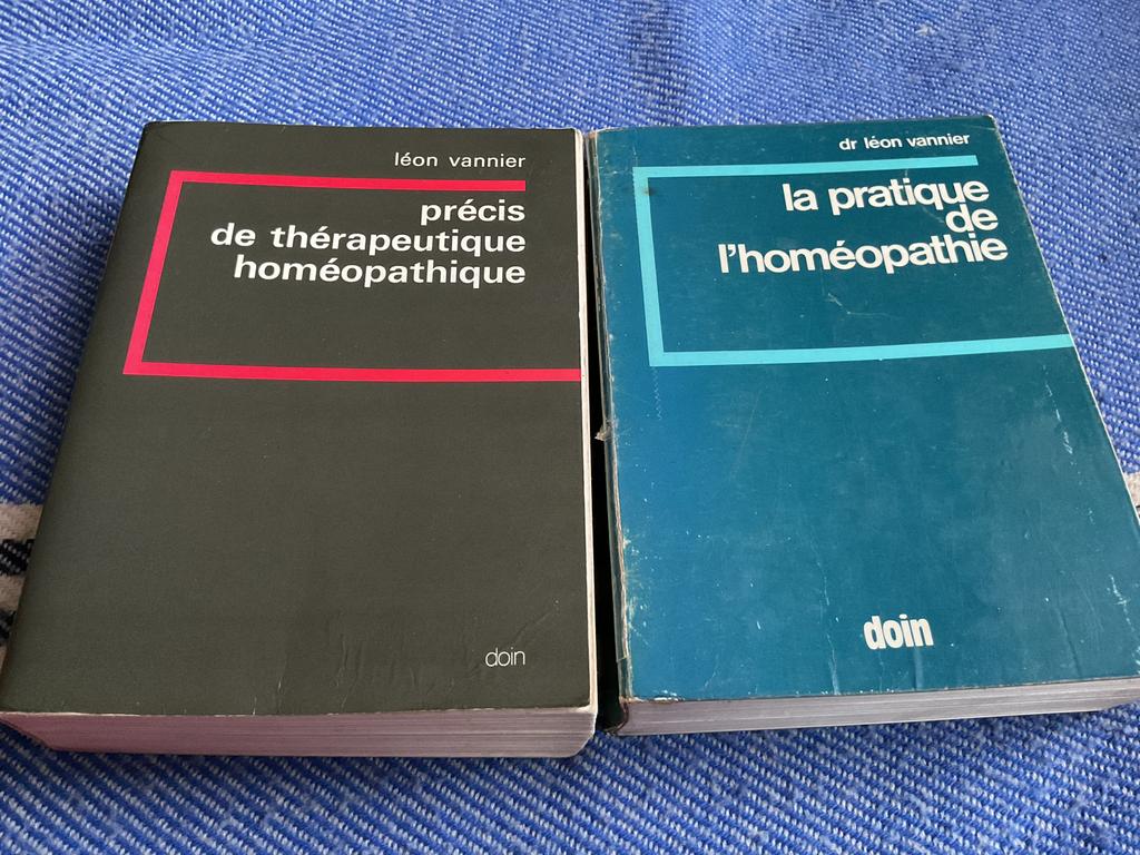 Precis et pratique de l’homeopathie Leon Vannier 2X700 pages, Enlèvement, Utilisé, Autres niveaux, Doin