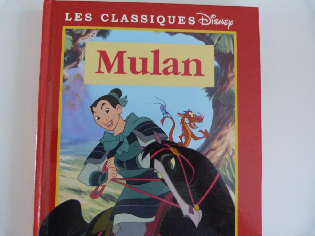 Les Classiques Disney : Mulan [Livre], Collections, Enlèvement ou Envoi, Autres personnages, Comme neuf, Autres types