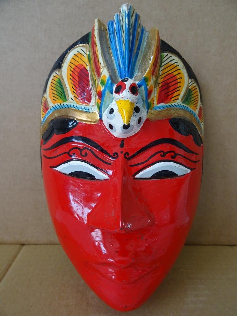 Masque Indonésie masque indonésien masque en bois vintage, Enlèvement ou Envoi