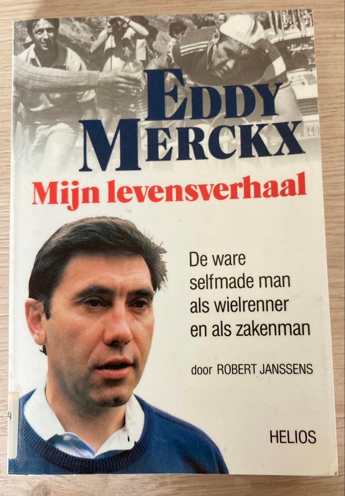 Eddy Merckx - Mijn levensverhaal, Enlèvement ou Envoi, Comme neuf, Course à pied et Cyclisme, Robert Janssens