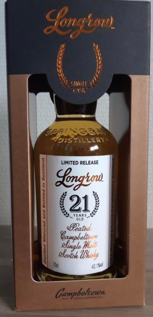 Longrow 21 Rum 2022 (216 bouteilles), Enlèvement, Comme neuf