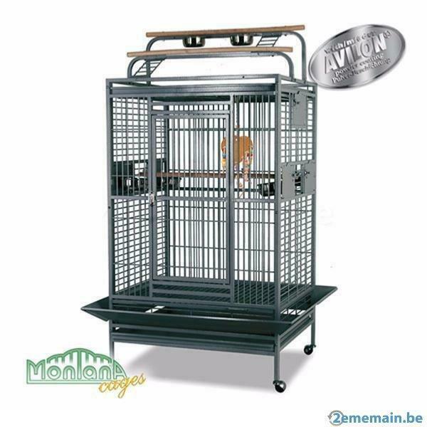 Voliere perroquet cage perroquet XXL ara amazone gabon, Animaux & Accessoires, Envoi, Neuf