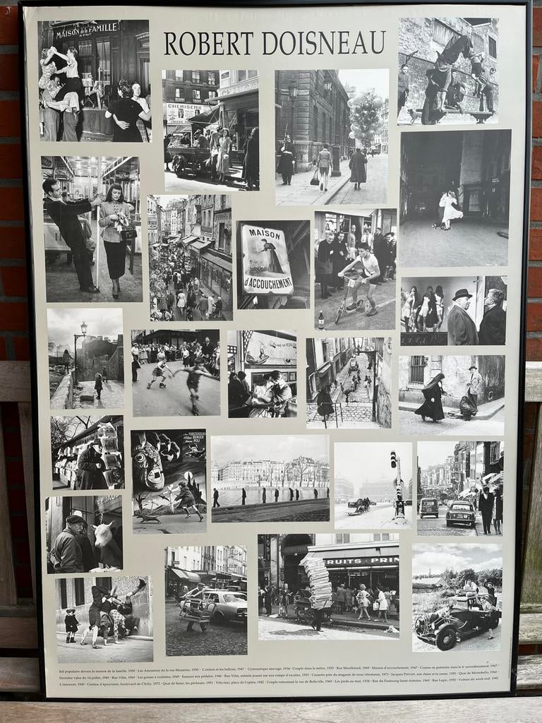 Grote poster Robert Doisneau, Ophalen