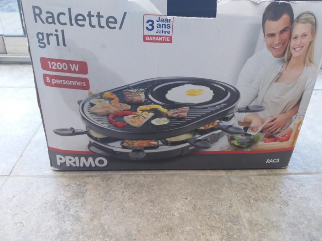 Raclette/gril, nieuw in doos, Elektronische apparatuur, Ophalen
