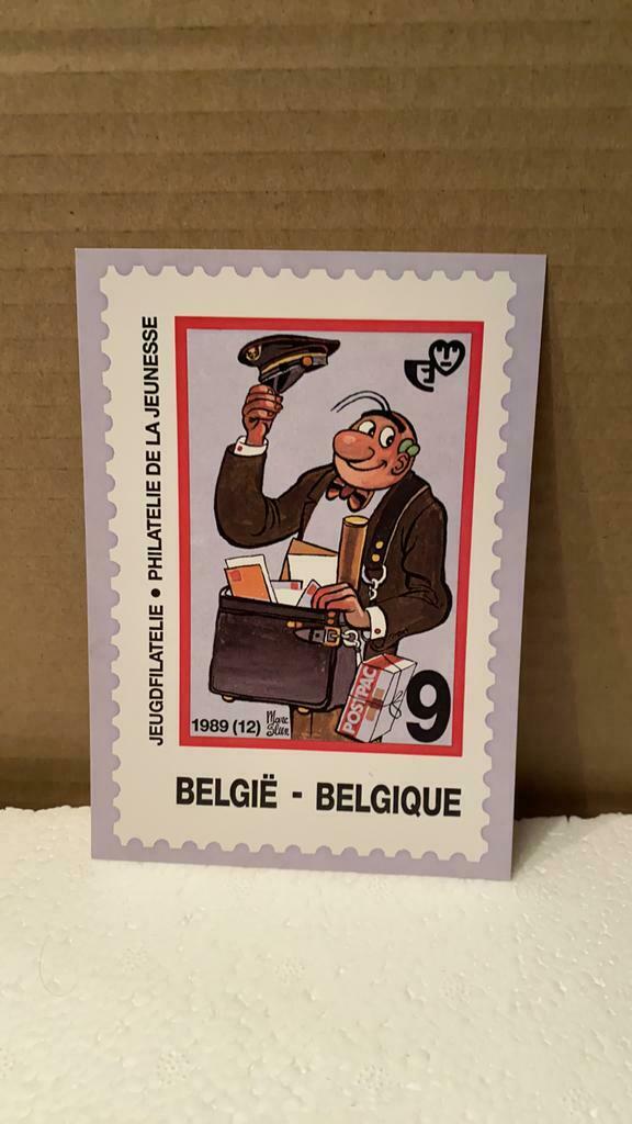 Briefkaart nero, stripgidsdagen 1995, dagstempel Nino, Verzamelen, Stripfiguren, Ophalen, Nieuw