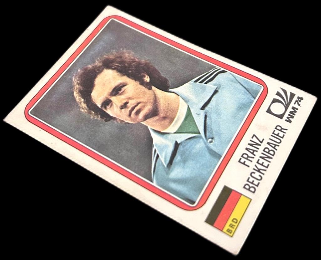 Panini WK 74 Munchen Franz Beckenbauer # 89 Sticker 1974, Collections, Envoi