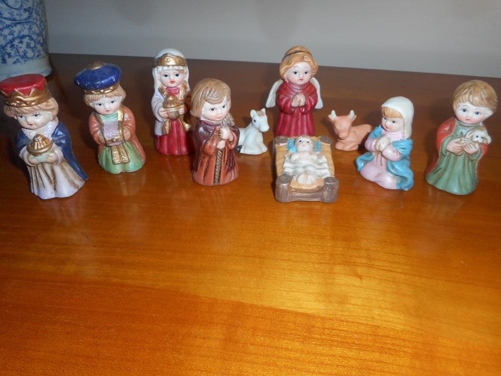 mini kerststalletje in biscuit, Diversen, Kerst, Ophalen of Verzenden, Nieuw
