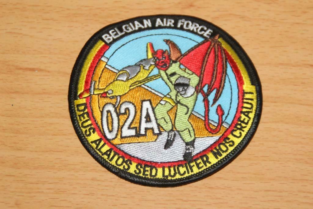 ABL Patch " Promotion pilote 2002 A Belgian Air Force", Envoi, Armée de l'air, Emblème ou Badge