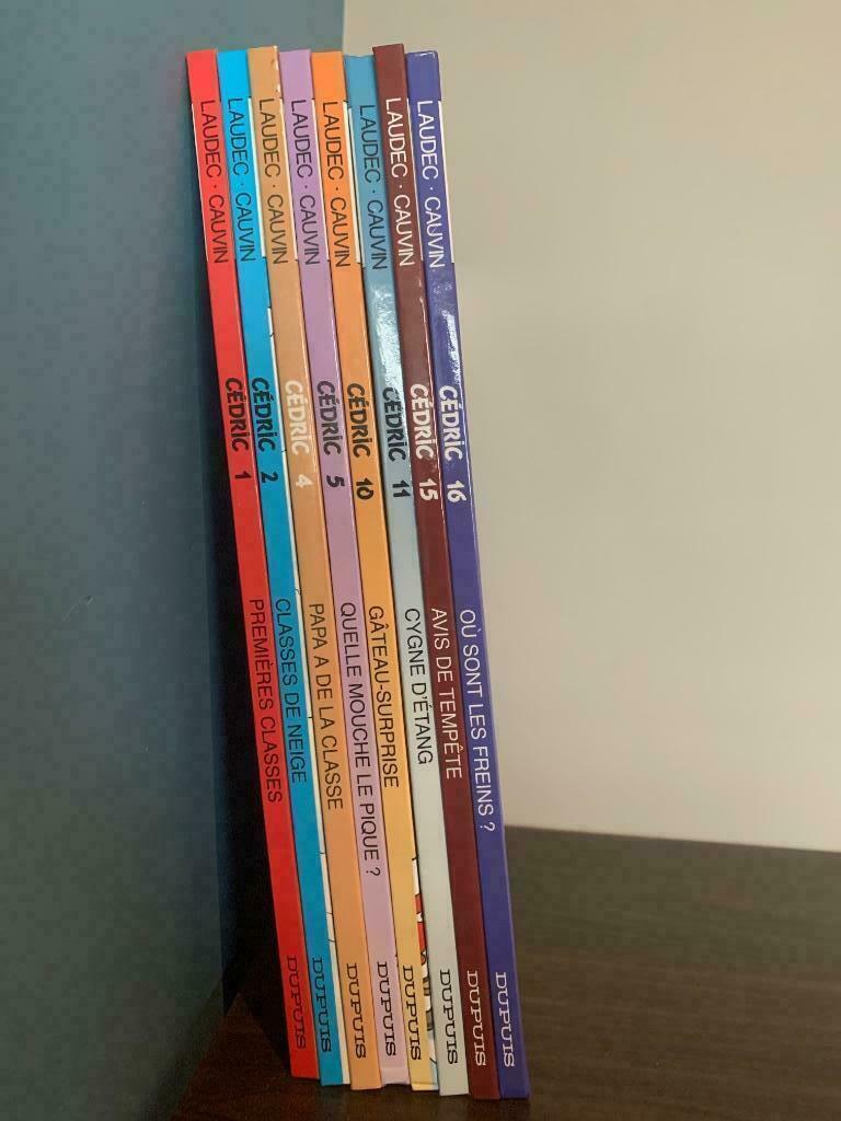Albums bd Cédric, Plusieurs BD, Enlèvement ou Envoi, Comme neuf, Laudec - Cauvin