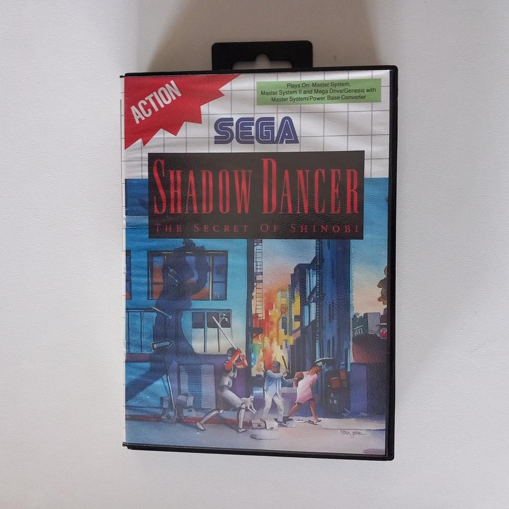 Shadow Dancer Sega Master System, Games en Spelcomputers, Ophalen of Verzenden, Zo goed als nieuw, Master System