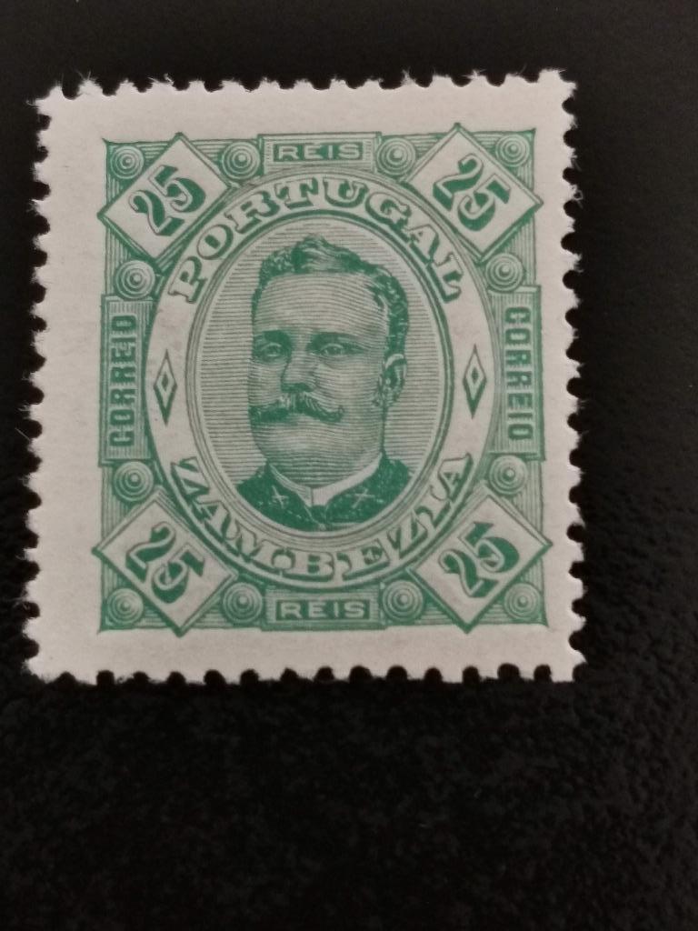 Zambezie 1894 - Koning Karl I van Portugal *, Ophalen of Verzenden, Overige landen, Postfris