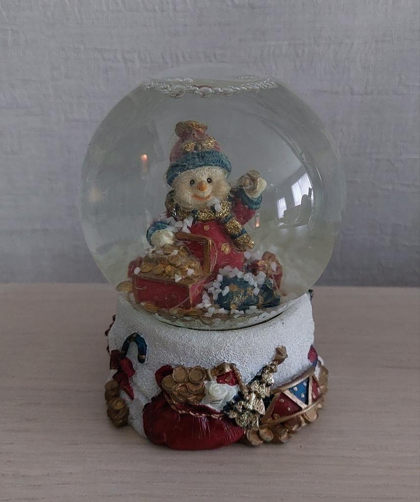 Sneeuwbal - kerstbol - sneeuwbol., Ophalen of Verzenden, Zo goed als nieuw