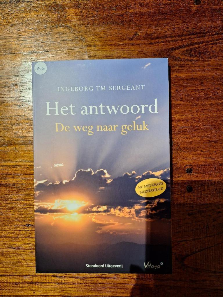 Boek Ingeborg Sergeant, Het antwoord. De weg naar geluk, Ophalen of Verzenden, Nieuw, Ingeborg TM Sergeant, Overige typen