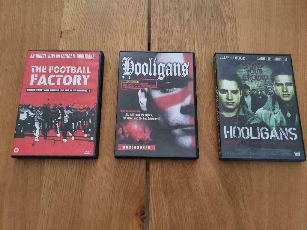 Lot van DVD's hooligans, À partir de 16 ans, Enlèvement ou Envoi, Comme neuf, Action