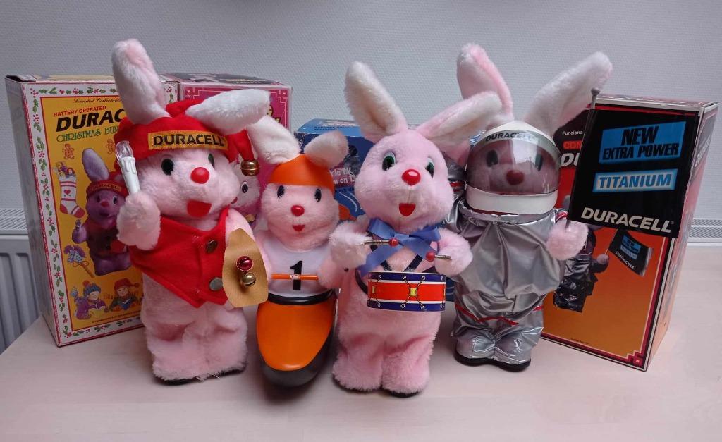 lapins Duracell vintage des années 80, Collections, Enlèvement ou Envoi, Comme neuf