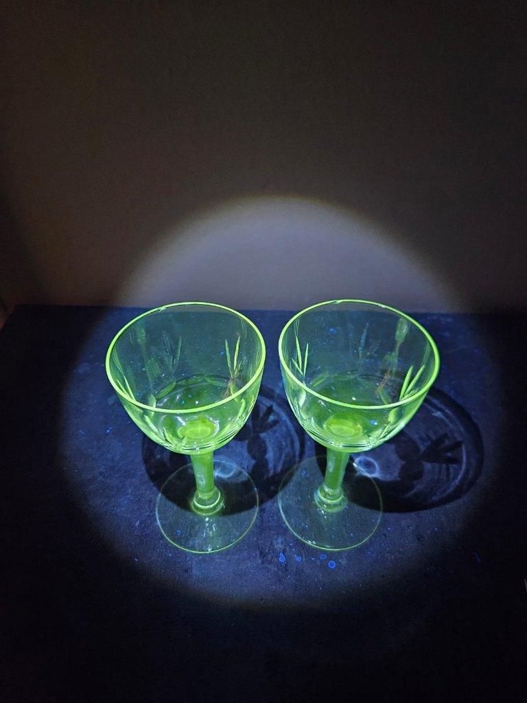 2 likeur glaasjes, Antiek en Kunst, Ophalen of Verzenden