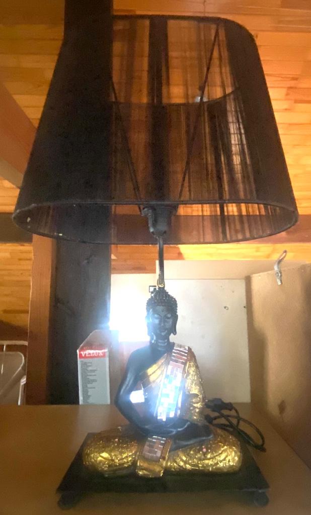 LAMPE DE TABLE BOUDDHA, Maison & Meubles, Lampes | Lampes de table, Utilisé, Enlèvement ou Envoi