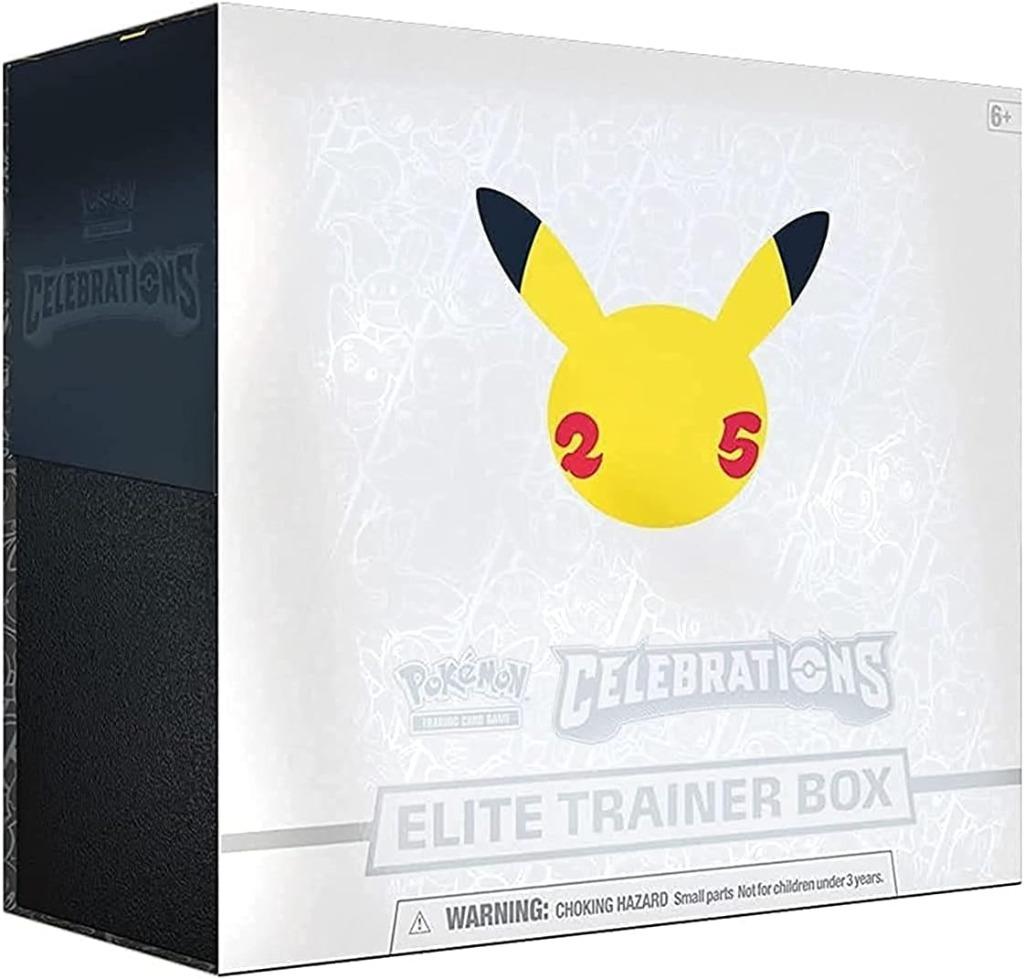 Pokemon Coffret ETB Célébrations 25 Ans à 299€, Hobby & Loisirs créatifs, Jeux de cartes à collectionner | Pokémon, Enlèvement