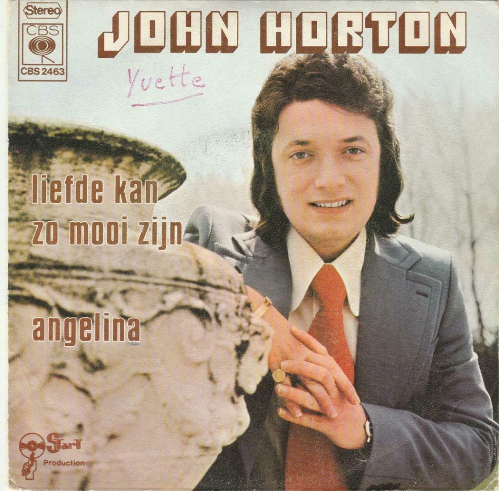 45T: John Horton: Liefde kan zo mooi zijn, Enlèvement ou Envoi, Autres formats