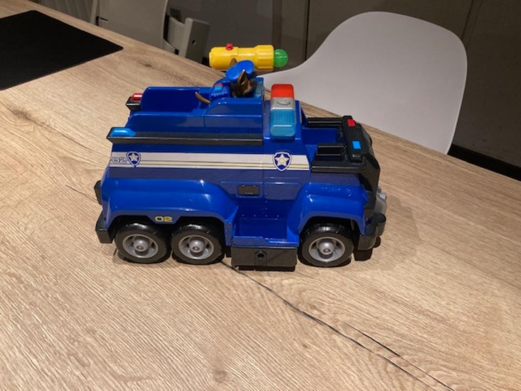 Paw Patrol politieauto - Chase, Kinderen en Baby's, Speelgoed |Speelgoedvoertuigen, Ophalen, Zo goed als nieuw