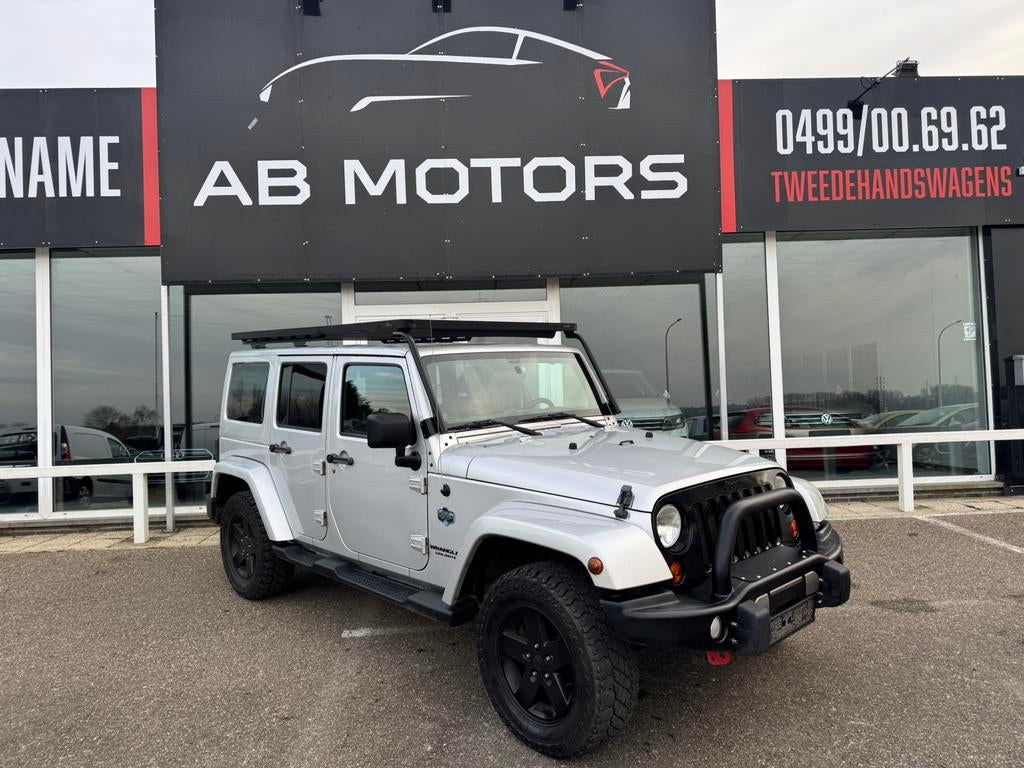 Jeep Wrangler 2.8CRD Unlimited ARCTIC Editie LICHTE VRACHT, Auto's, Leder, Bedrijf, Te koop, Handgeschakeld